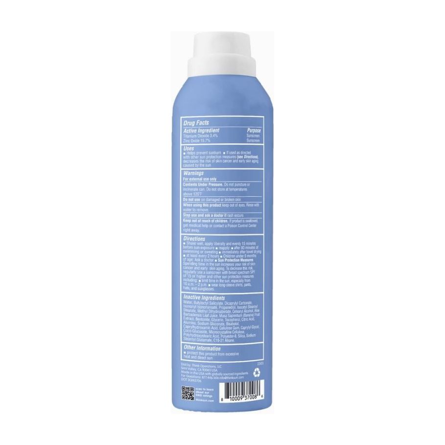 Thinkbaby Sport - All Sheer Mineral Sunscreen Spray SPF 50 Sun &amp; Insect Protection ThinkBaby