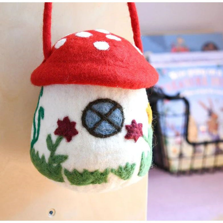 Tara Treasures Felt Mushroom Toadstool Bag Felt Toy Tara Treasures