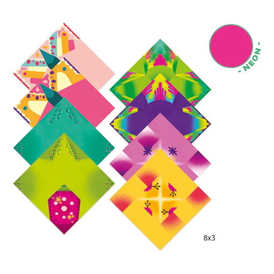 Djeco Tropics Origami Paper Craft Kit Art &amp; Craft Djeco