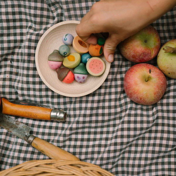 Grapat Play Set Fruits Wooden Toys Grapat