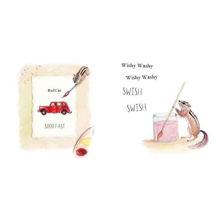 Wishy Washy: A Board Book of First Words and Colors for Growing Minds Books Ingram Books