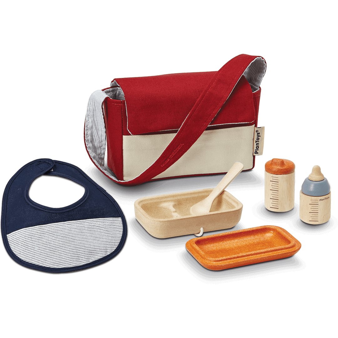Plan Toys - Doll Feeding Set Toddler And Pretend Play Plan Toys   