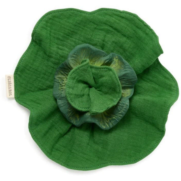 Oli &amp; Carol Kale Mini Doudou Teether - Pacifiers and Teething Oli &amp; Carol   