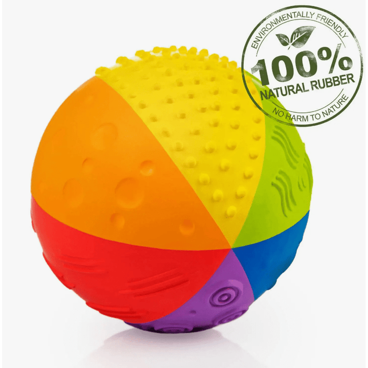 CaaOcho Natural Rainbow Sensory Ball 4" Baby Toys CaaOcho