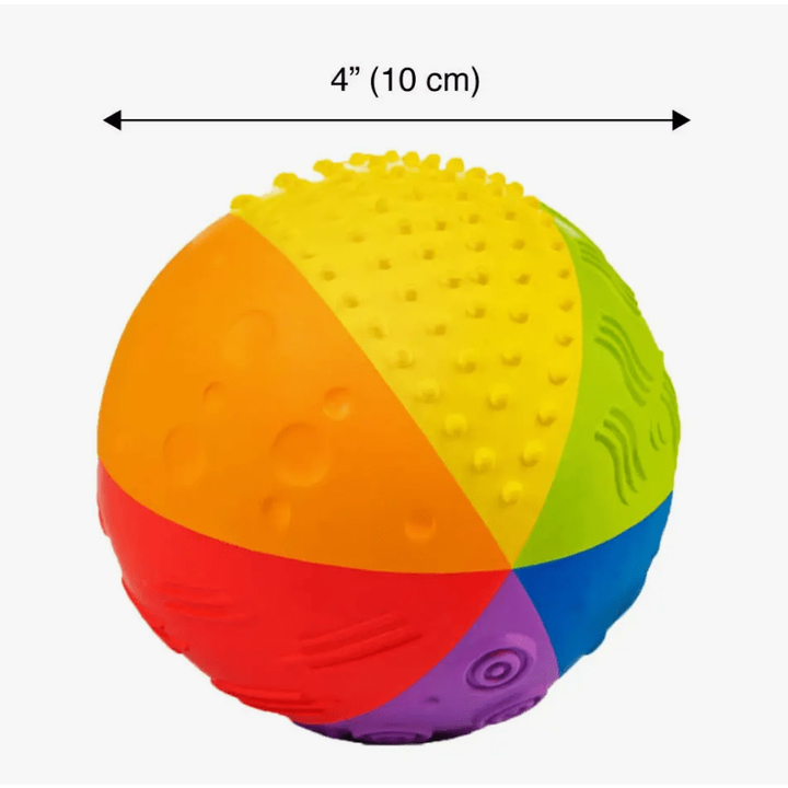 CaaOcho Natural Rainbow Sensory Ball 4" Baby Toys CaaOcho