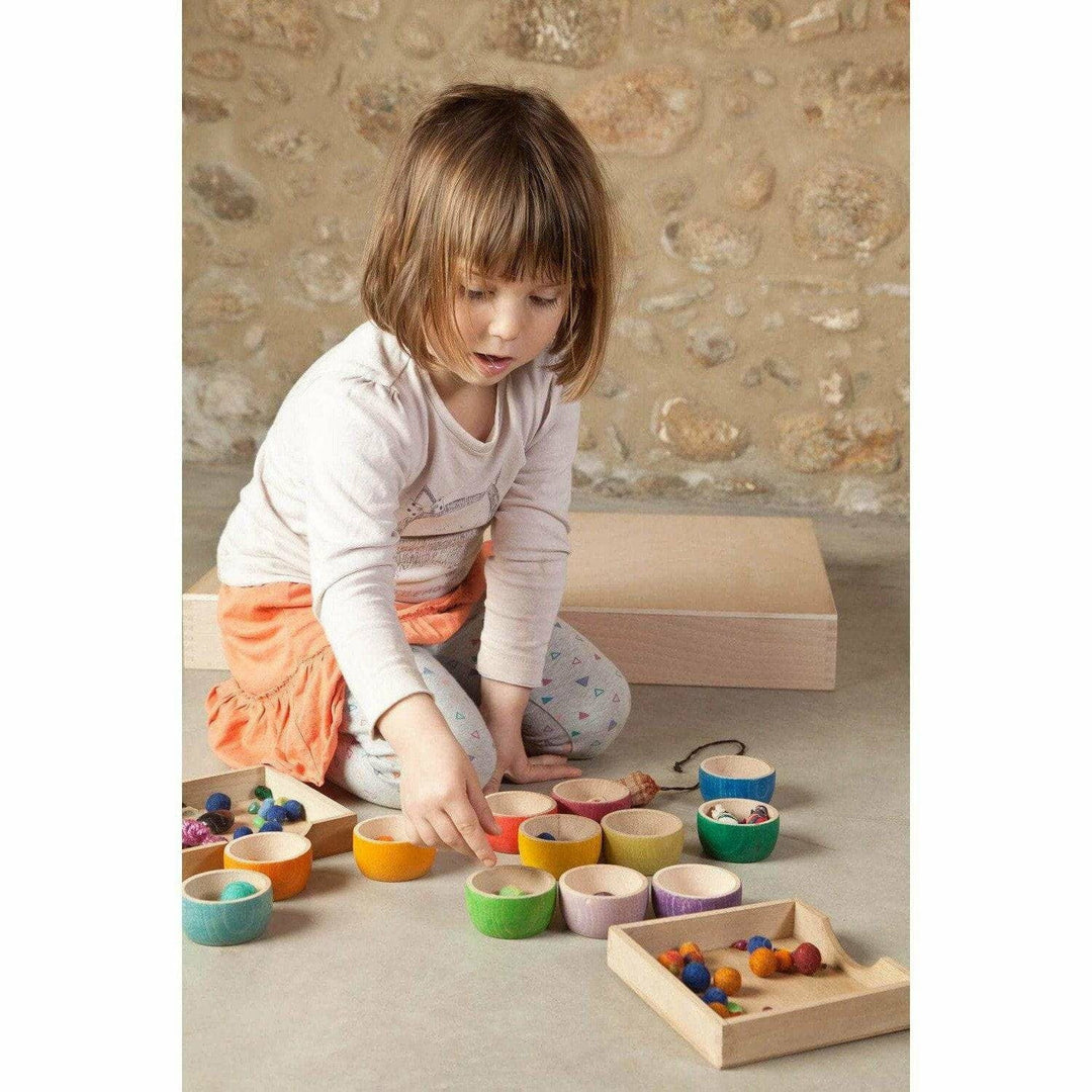 Grapat 12 Bowls Wooden Toys Grapat   