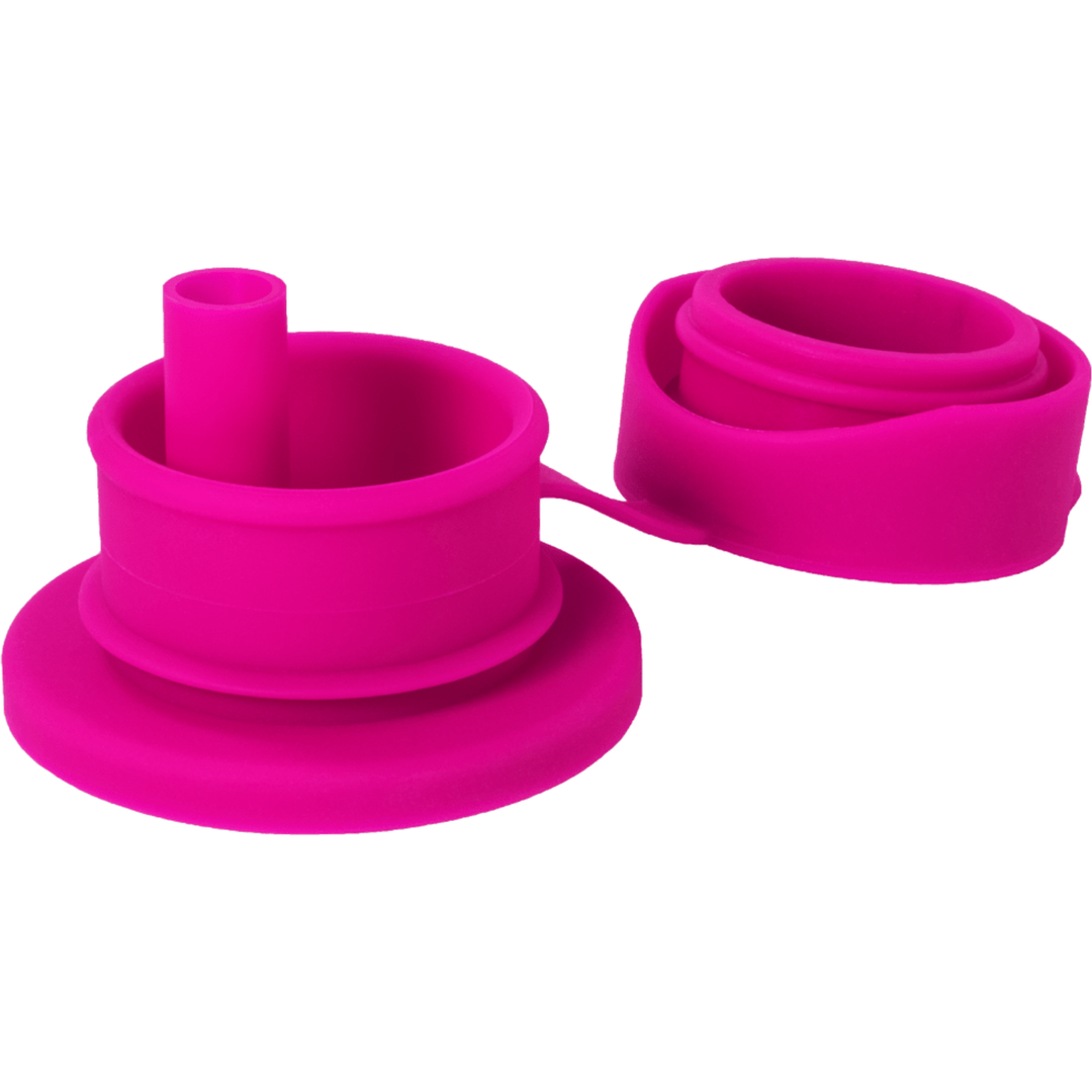 Pura Big Mouth Silicone Sport Straw Bottles &amp; Sippies Pura Stainless Pink  