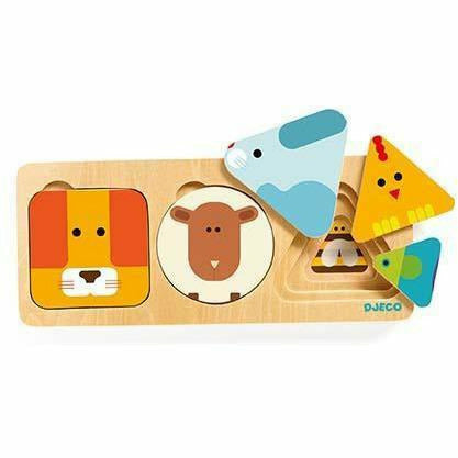 Djeco AnimaBasic Puzzle Puzzles &amp; Mazes Djeco   