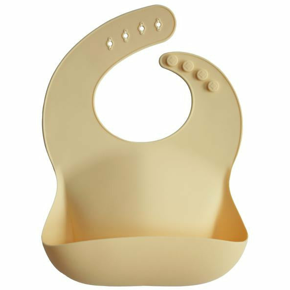 Mushie Silicone Baby Bib Mealtime Mushie Sunshine  