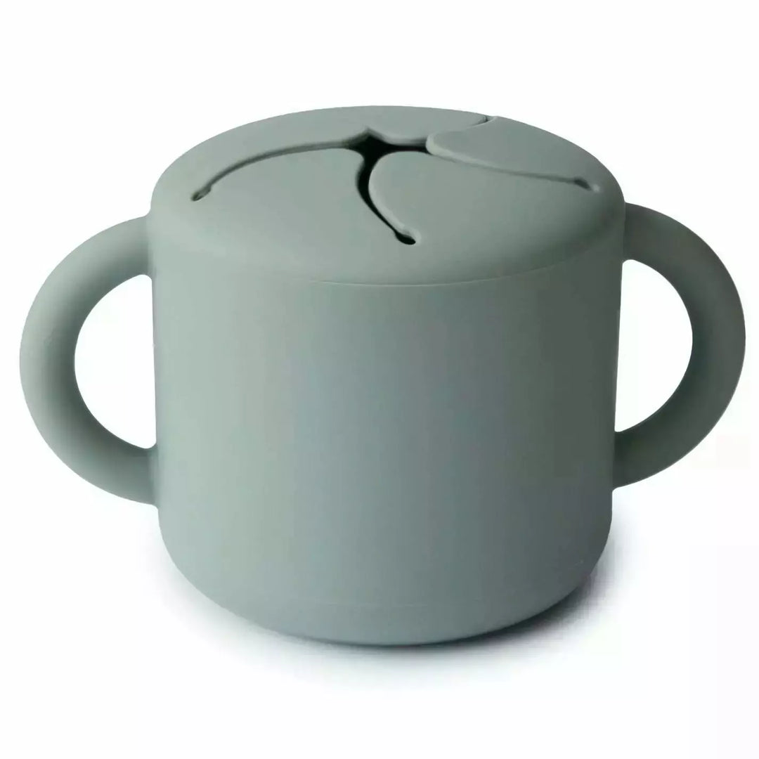 Mushie Snack Cup Mealtime Mushie Cambridge Blue  