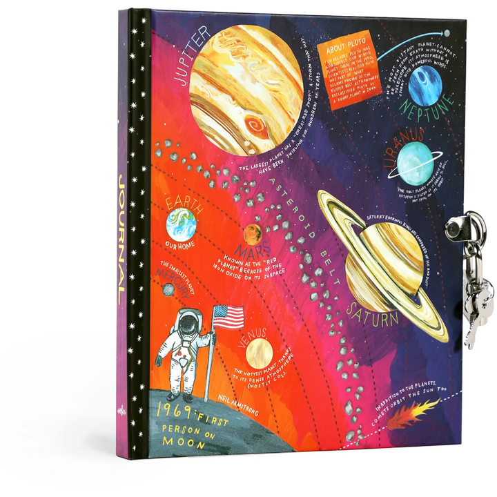 eeBoo Space Aventure Glow In The Dark Journal Journal eeBoo