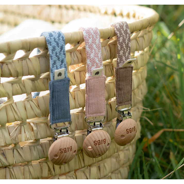BIBS Braid Pacifier Clip Pacifier Clips &amp; Holders BIBS USA   