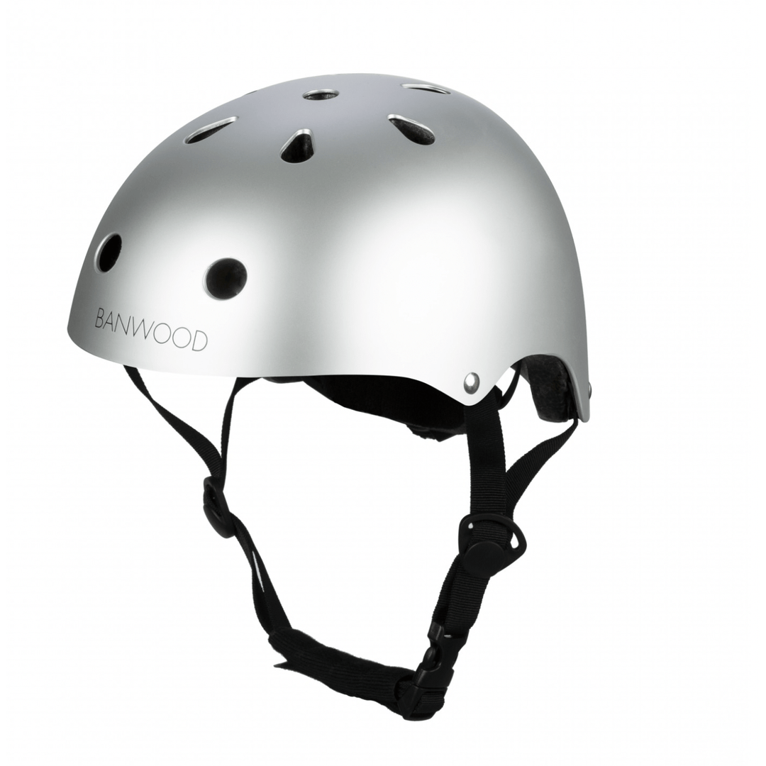 Banwood Classic Helmet Helmet Banwood Matte Chrome