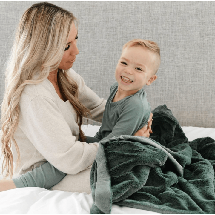 Saranoni Lush Toddler Blanket Swaddles &amp; Blankets Saranoni Hunter  