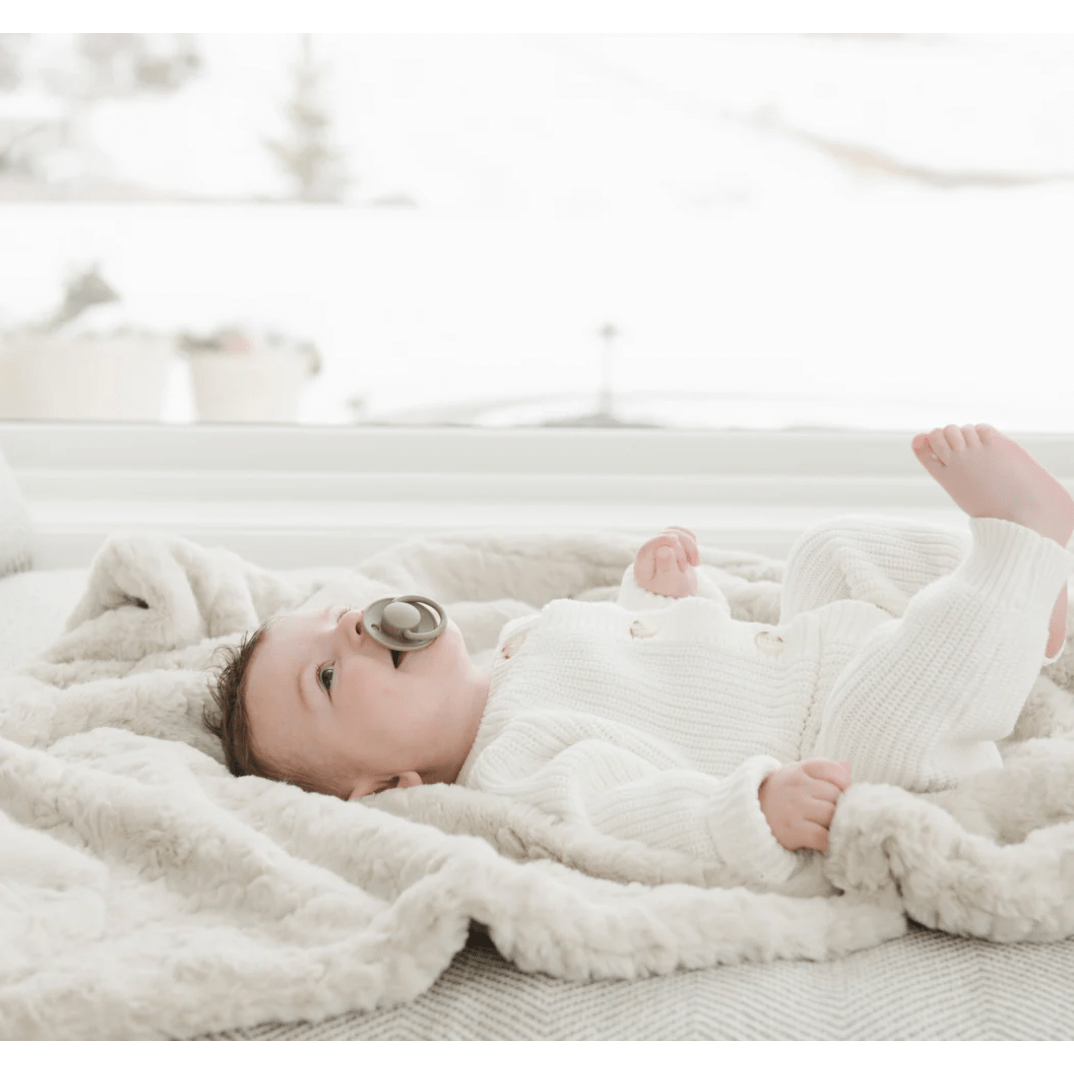 Saranoni Dream Receiving Blanket Swaddles &amp; Blankets Saranoni Oat  