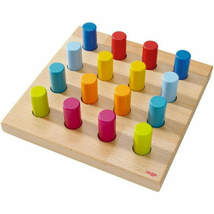 Haba Rainbow Whirls Pegging Game Puzzles &amp; Mazes Haba   