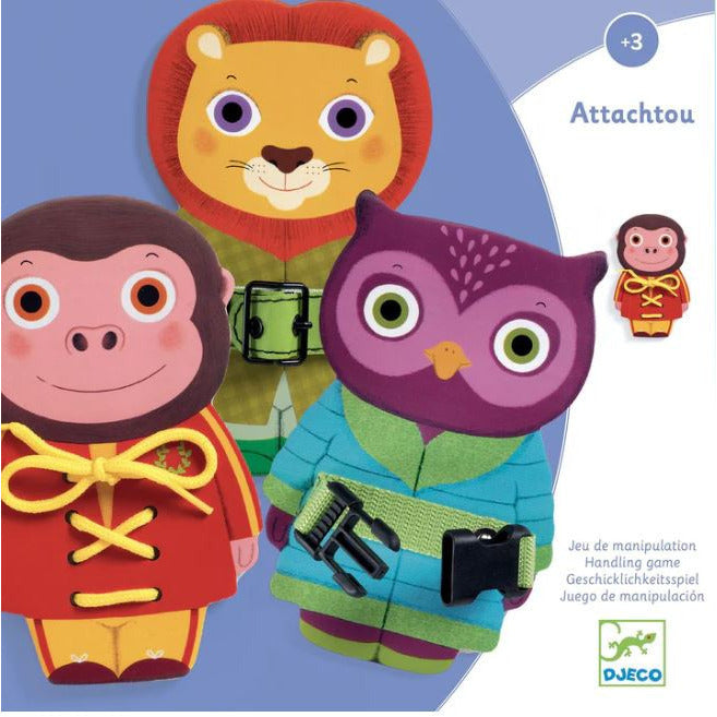 Djeco Attachtou Puzzles &amp; Mazes Djeco   