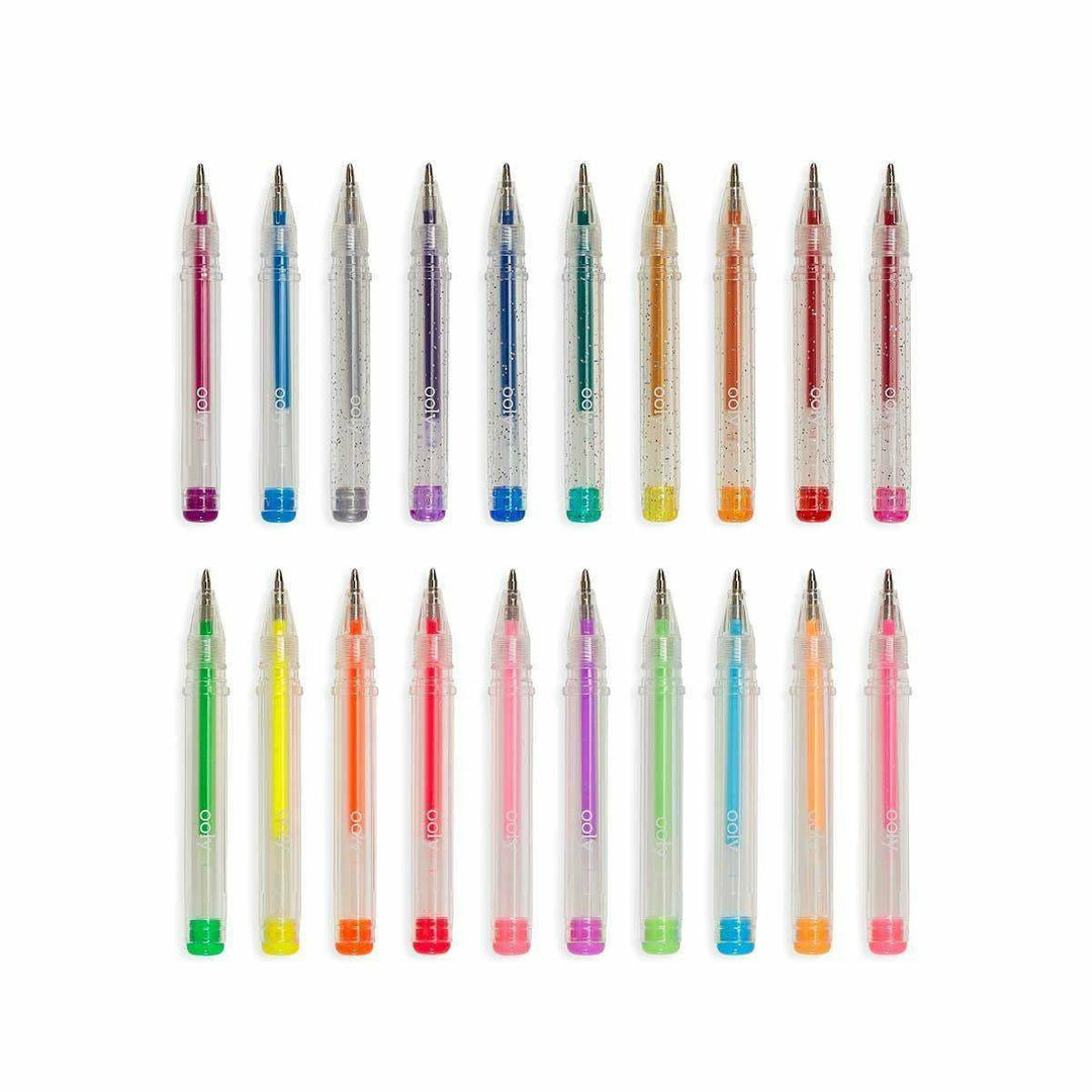 Ooly Mini Doodlers Fruity Scented Gel Pens - Set of 20 Pens Ooly