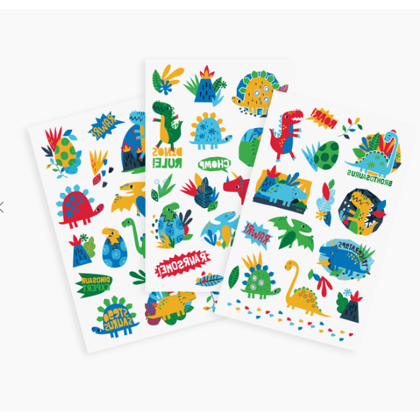 Ooly Tattoo Palooza Temporary Tattoo: Dino Days Dragons &amp; Dinos Ooly   