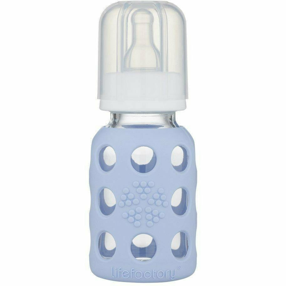 Lifefactory Glass Baby Bottles 4 oz. Bottles &amp; Sippies Lifefactory Blanket 4 oz 