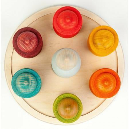 Grapat 7 Moons Calendar Acorn Nins - DAMAGED BOX - Final SALE Wooden Toys Grapat