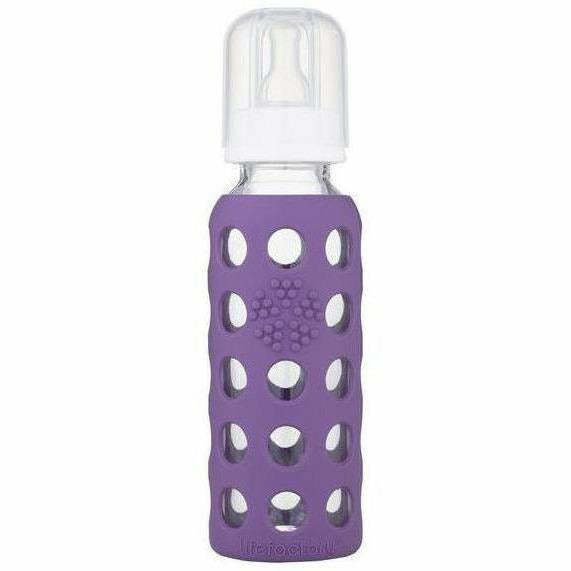 Lifefactory Glass Baby Bottles 9 oz. Glass Bottle Lifefactory Grape