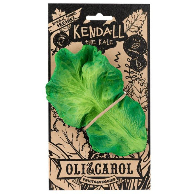 Oli &amp; Carol - Kendall the Kale Pacifiers and Teething Oli &amp; Carol   