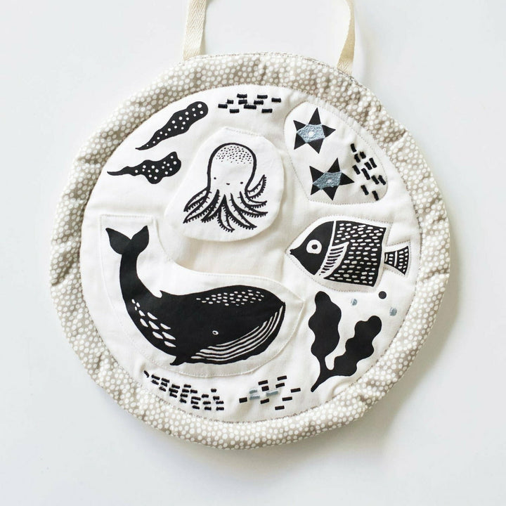 Wee Gallery Organic Activity Pad - Ocean Baby Toys Wee Gallery   