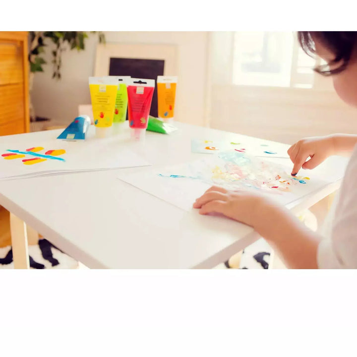 Djeco 6 Finger Paint Tubes - Classic Art &amp; Craft Djeco