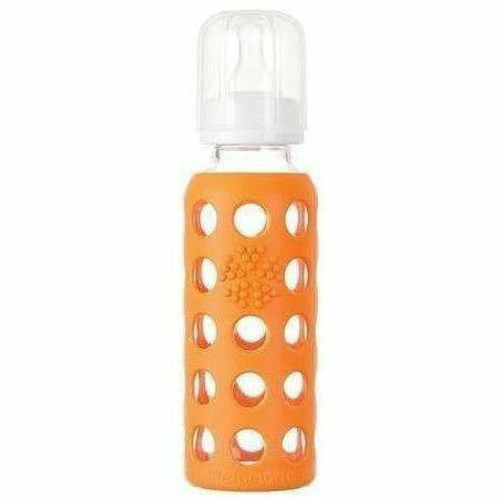 Lifefactory Glass Baby Bottles 9 oz. Glass Bottle Lifefactory Papaya