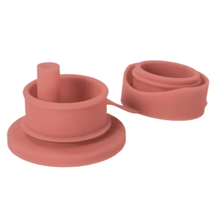 Pura Big Mouth Silicone Sport Straw Bottles &amp; Sippies Pura Stainless Rose  