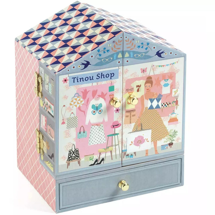 Djeco Tinou Shop Musical Treasure Box Music Boxes Djeco