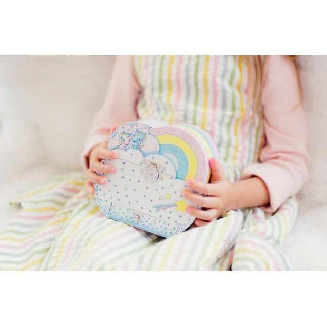 Djeco Unicorn Dreams Musical Treasure Box Music Boxes Djeco